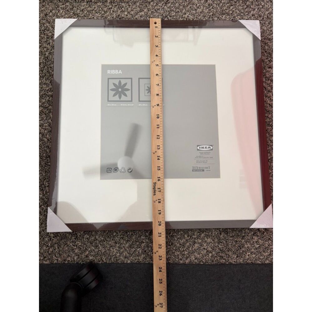 Ikea Brown frame AA-406141-1 20x20"
